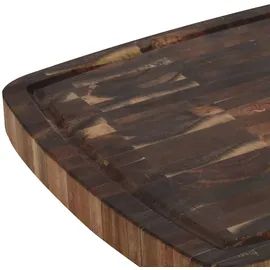 Wadiga Schneidebrett-Set Akazie 1-tlg. 46 x 36 cm Braun