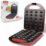 olymp handels gmbh Nussbäcker Waffeleisen rot