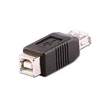 Lindy USB-A auf USB-B Adapter Schwarz