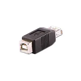 Lindy USB-A auf USB-B Adapter Schwarz