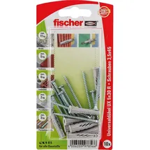 Fischer Universaldübel UX 5 x 30 mm 10 Stück