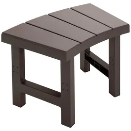 Intex PureSpa Beistelltisch braun 124 x 48 x 42 cm