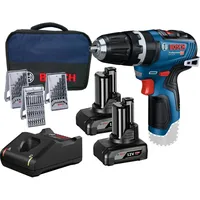 Bosch Akku-Schlagbohrmaschine GSB 12V-35 / 2x 4,0 Ah Akku