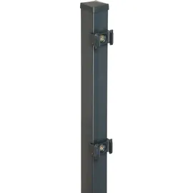 Floraworld Zaunpfosten 4 x 240 cm Anthrazit