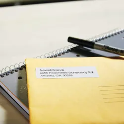 DYMO Original Etiketten für Labelwriter 25x54mm Rücksendung weiß permanent 1 x 500 Etiketten S0722520