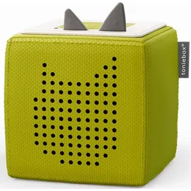 Tonies Toniebox Starterset grün mit Kreativ-Tonie