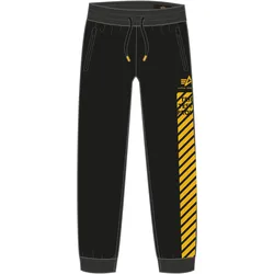 Alpha Industries Freizeit-Jogginghose (Baumwolle) Safety Line schwarzgelb Herren