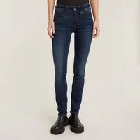 G-Star Midge Straight Jeans - Dunkelblau - Damen - 23-32