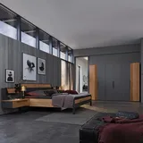 Musterring Schlafzimmer-Set Joline 4tlg. Lack Grau Graphit
