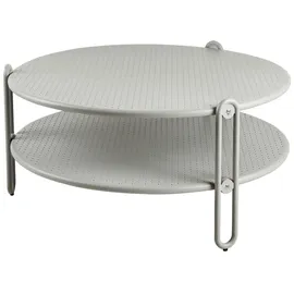 Brafab Blixt Couchtisch Aluminium hellgrau