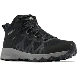 Columbia Peakfreak II Mid Outdry WP wasserdichte Wanderstiefel für Herren, Schwarz (Black Titanium II), 48