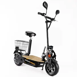 FORCA FORÇA CAPTAIN PRO Elektro-Scooter bis 50 km/h Topspeed in Schwarz - 20AH Lithium Akku