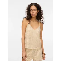 Vero Moda Vmmaya SINGLET TOP JRS SPE, birch, M - M