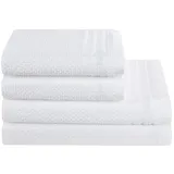 Egeria Handtuch 50 x 100 cm weiß