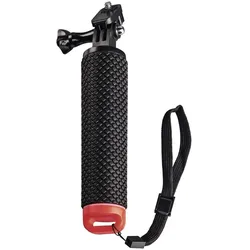Stativ  004458 1/4" Kunststoff Kamera-Einbeinstativ (Schwarz, Rot)