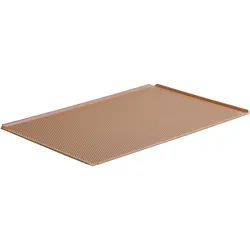 Schneider Backbleche / Lochbleche GN 2/1 aus Aluminium mit roter Silikonbeschichtung