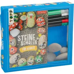 Steine bemalen für Kinder