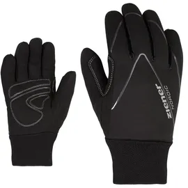 Ziener Unico Fingerhandschuhe Schwarz/Gelb XL