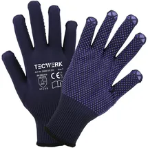 tecwerk Handschuhe Isar Gr.7 blau EN 388 PSA II TECWERK