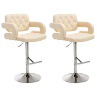 CLP 2er Set Barhocker Dublin creme