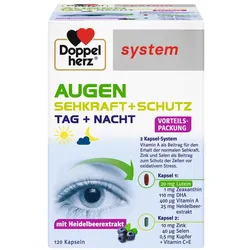Doppelherz Augen Sehkraft+schutz system Kapseln