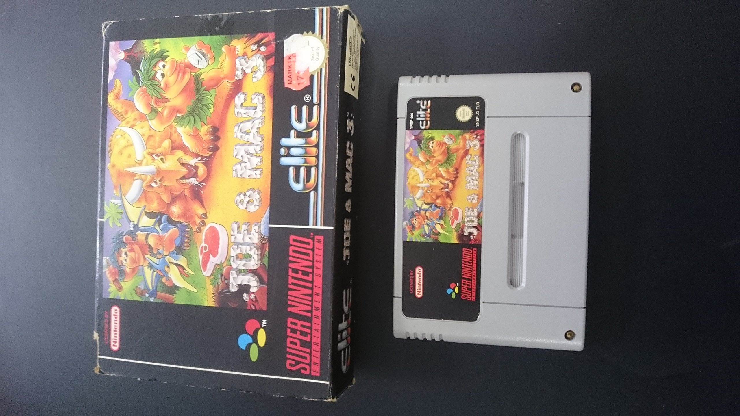SNES Spiel: Joe & Mac 3 Joe and Mac III NUR DAS EINZELNE SPIEL-MODUL (für SNES Super Nintendo, PAL, deutsch) (Neu differenzbesteuert)