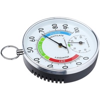 OKAT Thermometer-Hygrometer, tragbares Innen-Hygrometer, für Lagerhaus-Heimbüro