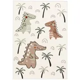 Pergamon Kinder Teppich Softstar Kids Lustige Dinos in Bunt | Gr.: 80 x 150 cm
