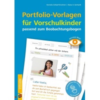 Verlag an der Ruhr Portfolio-Vorlagen für Vorschulkinder - passend zum Beobachtungsbogen