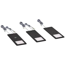 Unterbauleuchten-Set MONA in Schwarz