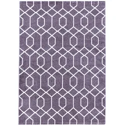 Webteppich Efor Violett ca. 80x150cm