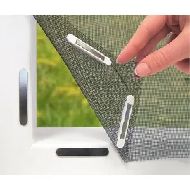 EasyMaxx Fenster-Moskitonetz 150 x 130 cm