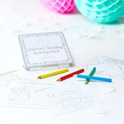 Kinder Aktivitätenset für Hochzeiten