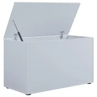 VCM Truhenbank Bendola Weiß 82 x 44 cm