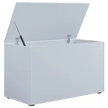 VCM Truhenbank Bendola Weiß 82 x 44 cm