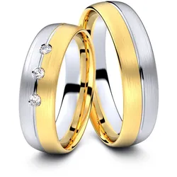 Trauringe Kempten 333er Gelb-/Weiflgold - 5322