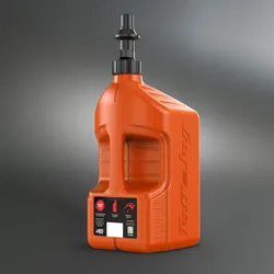 TUFFJUG TUFF JUG 5G/20L Orange Tuff Krug mit schwarzer Ripper Cap G3, schwarz