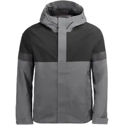 Regenjacke "LUCA" - 3XL - grau/schwarz