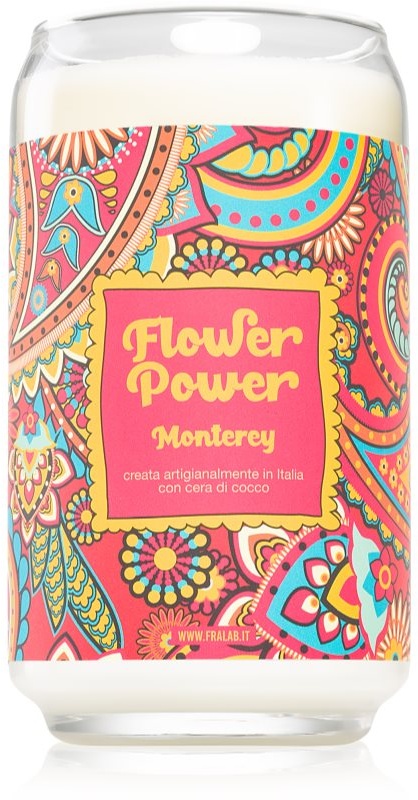 FraLab Flower Power Monterey Duftkerze 390 g
