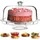 Excellent Houseware 6-in-1 Servierplatte | transparent