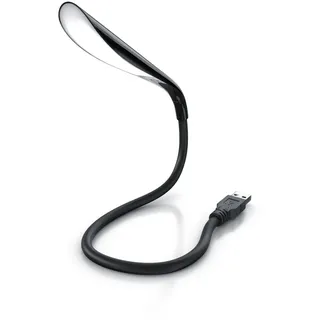 CSL LED Lampe flexibel mit Schwanenhals Leselampe mit USB Anschluss