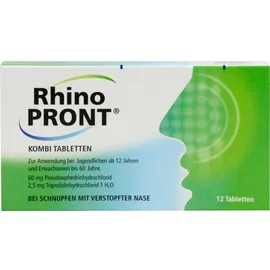 RECORDATI PHARMA GMBH Rhinopront Kombi Tabletten