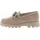 SIOUX MEREDIRA Mokassins Damen Taupe 41