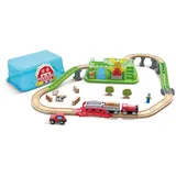 HaPe Countryside Train Bucket Set