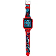 Kids Licensing Spiderman Interaktive Uhr 0 mm Gehäuse Rot Silikonarmband Rot