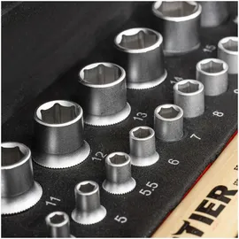 Stier Elektriker-Werkzeugsortiment 128-tlg. Aluminiumkoffer