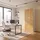 Vladon Logan Aktenschrank 82 x 37 x 185 cm braun
