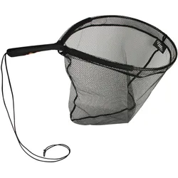 Fischnetz WaterQueen Raquette Flottante SCHWARZ|SCHWARZ|SCHWARZ 75 CM