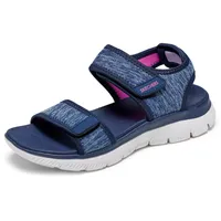 Skechers Summits-Cutest Icon Sport-Sandalen für Damen, Marineblau, 38 EU - 38 EU
