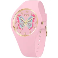 ICE-Watch - Butterfly rosy - Rosa Mädchenuhr mit Plastikarmband - 021955 (Small)